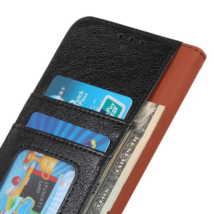 Funda para teléfono de cuero con tapa horizontal con textura de napa, For Redmi 14C 4G, For Xiaomi Redmi 13 4G