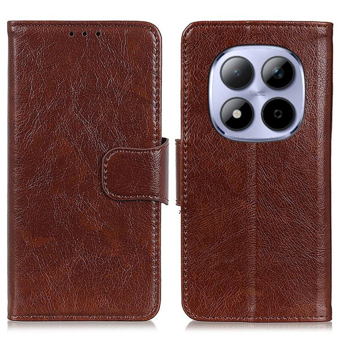Funda para teléfono de cuero con tapa horizontal con textura de napa, For Redmi A7 Pro 171mm/Poco C85x 5G, For Redmi Turbo 5 Max / Poco X8 Pro Max, For Redmi Turbo 5 5G / Poco X8 Pro 5G, For Redmi Note 15 Pro+ 5G Global 163.3                           ...