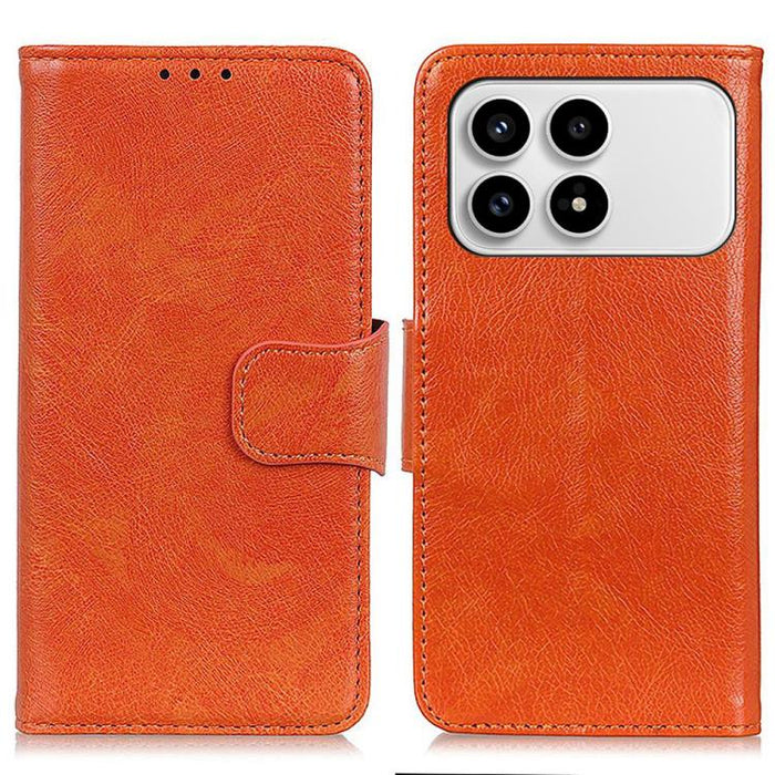 Funda para teléfono de cuero con tapa horizontal con textura de napa, For Redmi A7 Pro 171mm/Poco C85x 5G, For Redmi Turbo 5 Max / Poco X8 Pro Max, For Redmi Turbo 5 5G / Poco X8 Pro 5G, For Redmi Note 15 Pro+ 5G Global 163.3                           ...