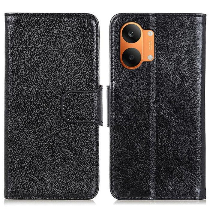 Funda para teléfono de cuero con tapa horizontal con textura de napa, For Redmi A7 Pro 171mm/Poco C85x 5G, For Redmi Turbo 5 Max / Poco X8 Pro Max, For Redmi Turbo 5 5G / Poco X8 Pro 5G, For Redmi Note 15 Pro+ 5G Global 163.3                           ...