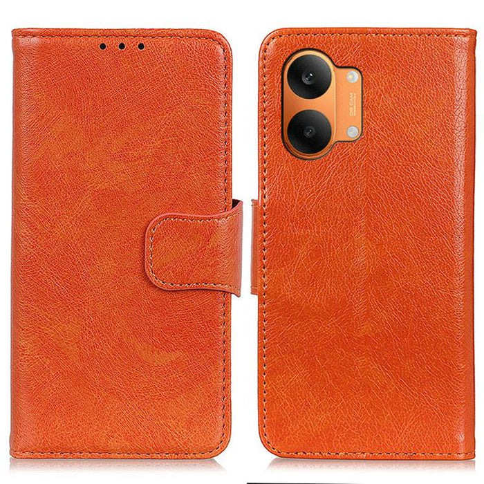 Funda para teléfono de cuero con tapa horizontal con textura de napa, For Redmi A7 Pro 171mm/Poco C85x 5G, For Redmi Turbo 5 Max / Poco X8 Pro Max, For Redmi Turbo 5 5G / Poco X8 Pro 5G, For Redmi Note 15 Pro+ 5G Global 163.3                           ...