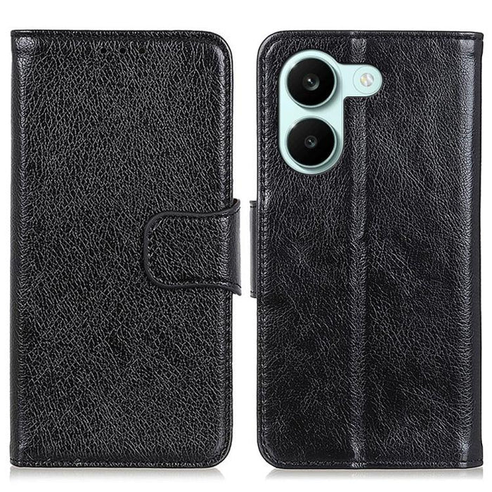 Funda para teléfono de cuero con tapa horizontal con textura de napa, For Redmi A7 Pro 171mm/Poco C85x 5G, For Redmi Turbo 5 Max / Poco X8 Pro Max, For Redmi Turbo 5 5G / Poco X8 Pro 5G, For Redmi Note 15 Pro+ 5G Global 163.3                           ...