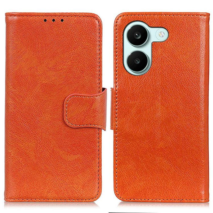 Funda para teléfono de cuero con tapa horizontal con textura de napa, For Redmi A7 Pro 171mm/Poco C85x 5G, For Redmi Turbo 5 Max / Poco X8 Pro Max, For Redmi Turbo 5 5G / Poco X8 Pro 5G, For Redmi Note 15 Pro+ 5G Global 163.3                           ...