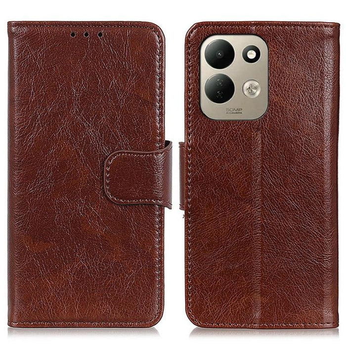 Funda para teléfono de cuero con tapa horizontal con textura de napa, For Redmi A7 Pro 171mm/Poco C85x 5G, For Redmi Turbo 5 Max / Poco X8 Pro Max, For Redmi Turbo 5 5G / Poco X8 Pro 5G, For Redmi Note 15 Pro+ 5G Global 163.3                           ...