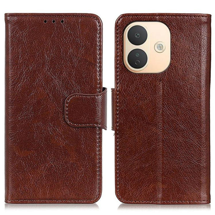 Funda para teléfono de cuero con tapa horizontal con textura de napa, For Redmi Note 17 4G Global 169.7mm, For Redmi Note 17 Pro+ 5G Global 163.4mm, For Redmi Note 17 Pro 5G Global 163.5mm, For Redmi K100 Pro Max/Poco F9 Ultra 5G                       ...