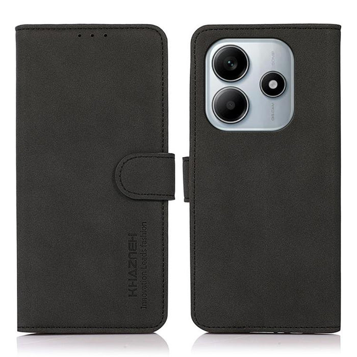 Funda para teléfono de cuero con textura mate KHAZNEH, For Redmi A7 Pro 171mm/Poco C85x 5G, For Redmi Turbo 5 Max / Poco X8 Pro Max, For Redmi Turbo 5 5G / Poco X8 Pro 5G, For Redmi Note 15 Pro+ 5G Global 163.3, For Redmi Note 15 5G Global 164mm       ...