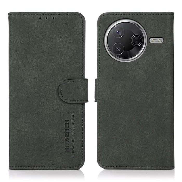 Funda para teléfono de cuero con textura mate KHAZNEH, For Redmi A7 Pro 171mm/Poco C85x 5G, For Redmi Turbo 5 Max / Poco X8 Pro Max, For Redmi Turbo 5 5G / Poco X8 Pro 5G, For Redmi Note 15 Pro+ 5G Global 163.3, For Redmi Note 15 5G Global 164mm       ...