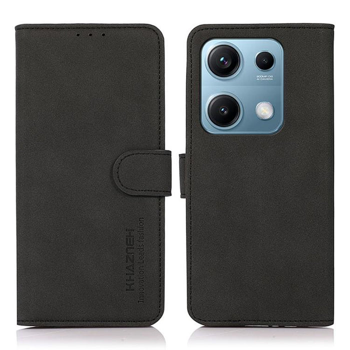 Funda para teléfono de cuero con textura mate KHAZNEH, For Redmi A7 Pro 171mm/Poco C85x 5G, For Redmi Turbo 5 Max / Poco X8 Pro Max, For Redmi Turbo 5 5G / Poco X8 Pro 5G, For Redmi Note 15 Pro+ 5G Global 163.3, For Redmi Note 15 5G Global 164mm       ...