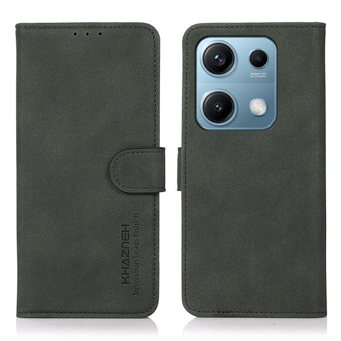 Funda para teléfono de cuero con textura mate KHAZNEH, For Redmi A7 Pro 171mm/Poco C85x 5G, For Redmi Turbo 5 Max / Poco X8 Pro Max, For Redmi Turbo 5 5G / Poco X8 Pro 5G, For Redmi Note 15 Pro+ 5G Global 163.3, For Redmi Note 15 5G Global 164mm       ...
