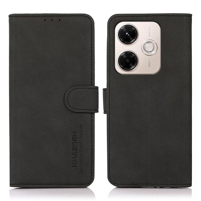 Funda para teléfono de cuero con textura mate KHAZNEH, For Redmi A7 Pro 171mm/Poco C85x 5G, For Redmi Turbo 5 Max / Poco X8 Pro Max, For Redmi Turbo 5 5G / Poco X8 Pro 5G, For Redmi Note 15 Pro+ 5G Global 163.3, For Redmi Note 15 5G Global 164mm       ...