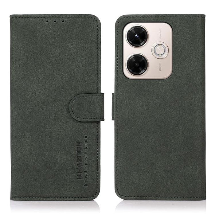 Funda para teléfono de cuero con textura mate KHAZNEH, For Redmi A7 Pro 171mm/Poco C85x 5G, For Redmi Turbo 5 Max / Poco X8 Pro Max, For Redmi Turbo 5 5G / Poco X8 Pro 5G, For Redmi Note 15 Pro+ 5G Global 163.3, For Redmi Note 15 5G Global 164mm       ...