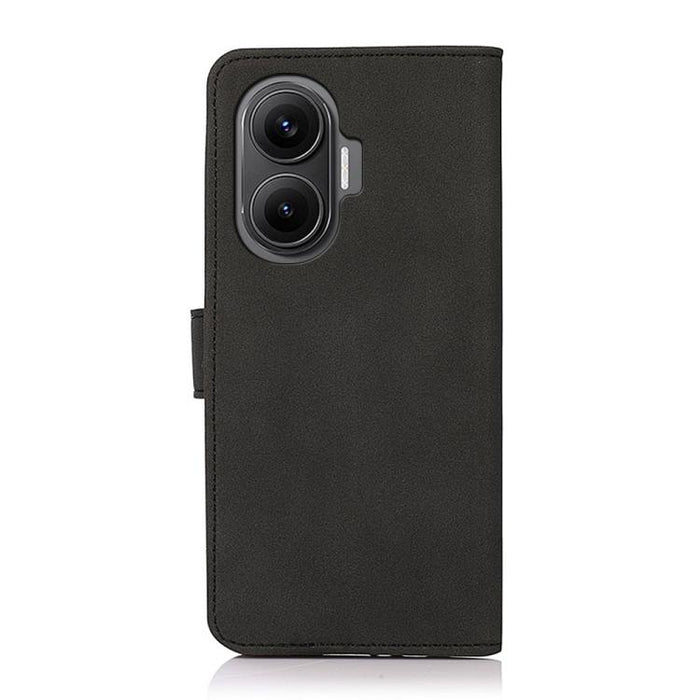 Funda para teléfono de cuero con textura mate KHAZNEH, For Redmi 14C 4G, For Xiaomi Redmi 13 4G