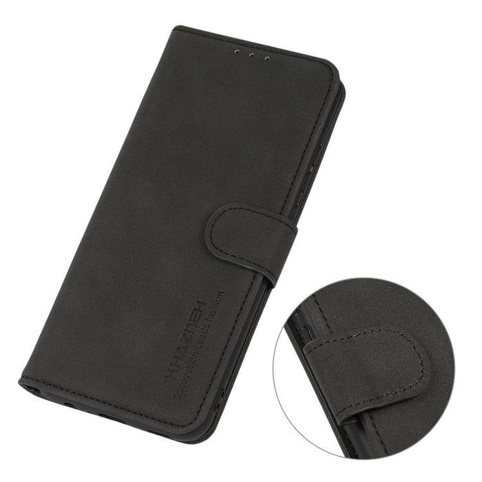 Funda para teléfono de cuero con textura mate KHAZNEH, For Redmi 14C 4G, For Xiaomi Redmi 13 4G