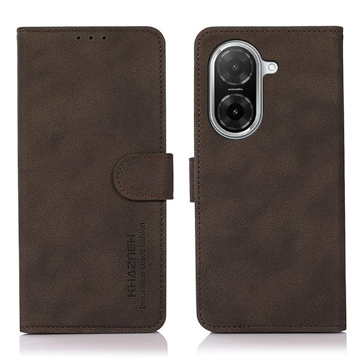 Funda para teléfono de cuero con textura mate KHAZNEH, For Redmi A7 Pro 171mm/Poco C85x 5G, For Redmi Turbo 5 Max / Poco X8 Pro Max, For Redmi Turbo 5 5G / Poco X8 Pro 5G, For Redmi Note 15 Pro+ 5G Global 163.3, For Redmi Note 15 5G Global 164mm       ...