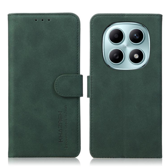 Funda para teléfono de cuero con textura mate KHAZNEH, For Redmi A7 Pro 171mm/Poco C85x 5G, For Redmi Turbo 5 Max / Poco X8 Pro Max, For Redmi Turbo 5 5G / Poco X8 Pro 5G, For Redmi Note 15 Pro+ 5G Global 163.3, For Redmi Note 15 5G Global 164mm       ...