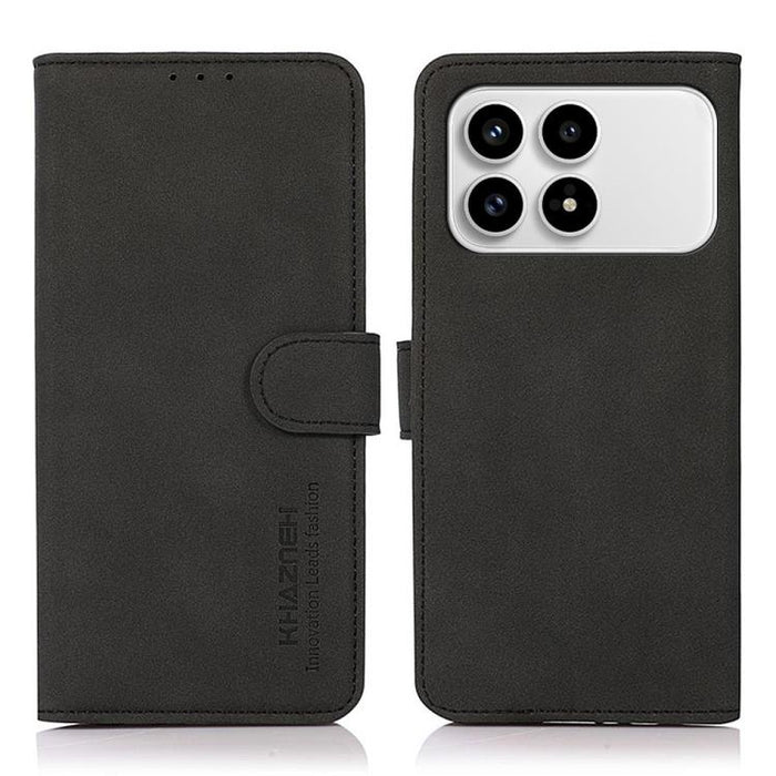 Funda para teléfono de cuero con textura mate KHAZNEH, For Redmi A7 Pro 171mm/Poco C85x 5G, For Redmi Turbo 5 Max / Poco X8 Pro Max, For Redmi Turbo 5 5G / Poco X8 Pro 5G, For Redmi Note 15 Pro+ 5G Global 163.3, For Redmi Note 15 5G Global 164mm       ...