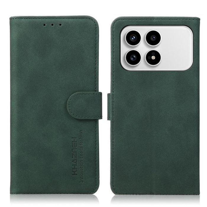 Funda para teléfono de cuero con textura mate KHAZNEH, For Redmi A7 Pro 171mm/Poco C85x 5G, For Redmi Turbo 5 Max / Poco X8 Pro Max, For Redmi Turbo 5 5G / Poco X8 Pro 5G, For Redmi Note 15 Pro+ 5G Global 163.3, For Redmi Note 15 5G Global 164mm       ...