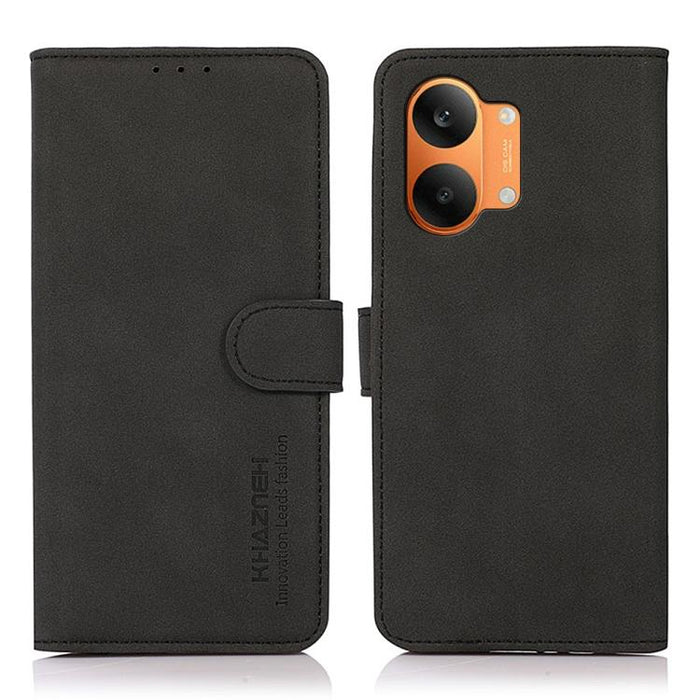 Funda para teléfono de cuero con textura mate KHAZNEH, For Redmi A7 Pro 171mm/Poco C85x 5G, For Redmi Turbo 5 Max / Poco X8 Pro Max, For Redmi Turbo 5 5G / Poco X8 Pro 5G, For Redmi Note 15 Pro+ 5G Global 163.3, For Redmi Note 15 5G Global 164mm       ...