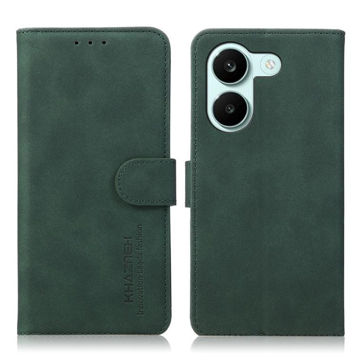 Funda para teléfono de cuero con textura mate KHAZNEH, For Redmi A7 Pro 171mm/Poco C85x 5G, For Redmi Turbo 5 Max / Poco X8 Pro Max, For Redmi Turbo 5 5G / Poco X8 Pro 5G, For Redmi Note 15 Pro+ 5G Global 163.3, For Redmi Note 15 5G Global 164mm       ...