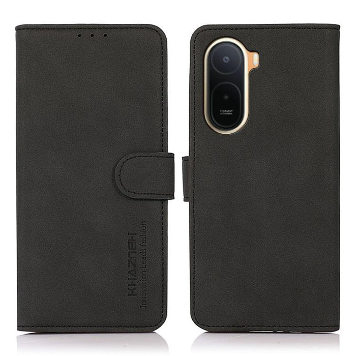 Funda para teléfono de cuero con textura mate KHAZNEH, For Redmi A7 Pro 171mm/Poco C85x 5G, For Redmi Turbo 5 Max / Poco X8 Pro Max, For Redmi Turbo 5 5G / Poco X8 Pro 5G, For Redmi Note 15 Pro+ 5G Global 163.3, For Redmi Note 15 5G Global 164mm       ...