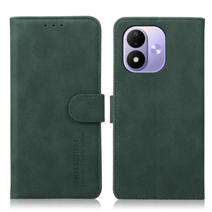 Funda para teléfono de cuero con textura mate KHAZNEH, For Redmi Note 17 Pro+ 5G Global 163.4mm, For Redmi Note 17 Pro 5G Global 163.5mm, For Redmi Note 17 4G Global 169.7mm, For Redmi K100 Pro Max/Poco F9 Ultra 5G, For Redmi K100 Pro 5G/Poco F9 Pro 5G...