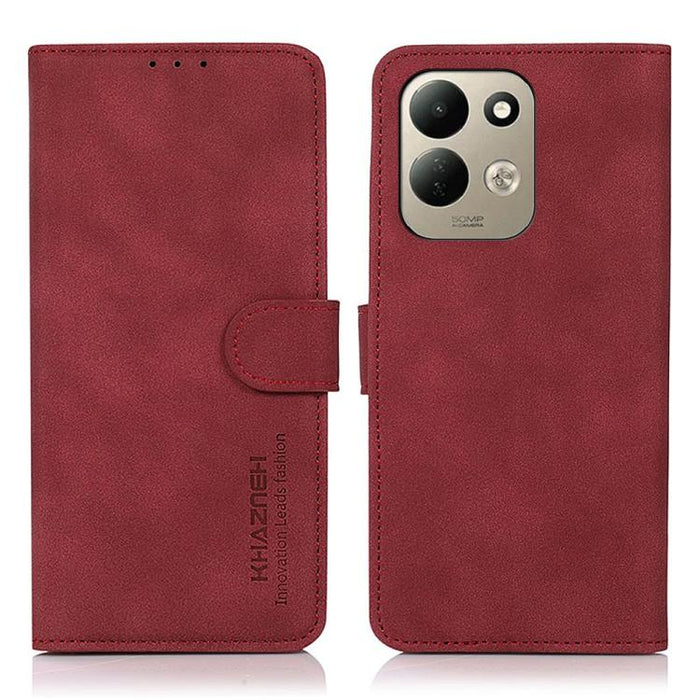 Funda para teléfono de cuero con textura mate KHAZNEH, For Redmi A7 Pro 171mm/Poco C85x 5G, For Redmi Turbo 5 Max / Poco X8 Pro Max, For Redmi Turbo 5 5G / Poco X8 Pro 5G, For Redmi Note 15 Pro+ 5G Global 163.3, For Redmi Note 15 5G Global 164mm       ...