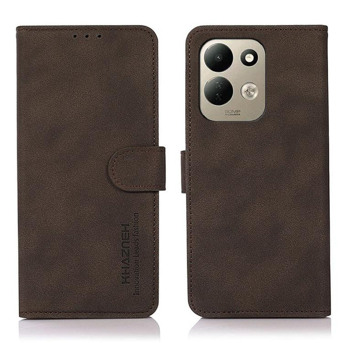 Funda para teléfono de cuero con textura mate KHAZNEH, For Redmi A7 Pro 171mm/Poco C85x 5G, For Redmi Turbo 5 Max / Poco X8 Pro Max, For Redmi Turbo 5 5G / Poco X8 Pro 5G, For Redmi Note 15 Pro+ 5G Global 163.3, For Redmi Note 15 5G Global 164mm       ...
