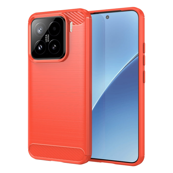 Caja de teléfono de TPU de fibra de carbono con textura cepillada, For Xiaomi 17T Pro 5G, For Xiaomi 17T 5G, For Xiaomi Poco X8 Pro Max 5G, For Xiaomi Poco X8 Pro 5G, For Xiaomi 17 Ultra, For Xiaomi 17 Pro Max, For Xiaomi 17 Pro, For Xiaomi 17         ...