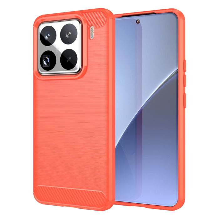 Caja de teléfono de TPU de fibra de carbono con textura cepillada, For Xiaomi 17T Pro 5G, For Xiaomi 17T 5G, For Xiaomi Poco X8 Pro Max 5G, For Xiaomi Poco X8 Pro 5G, For Xiaomi 17 Ultra, For Xiaomi 17 Pro Max, For Xiaomi 17 Pro, For Xiaomi 17         ...
