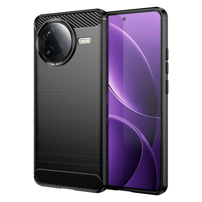 Caja de teléfono de TPU de fibra de carbono con textura cepillada, For Xiaomi 17T Pro 5G, For Xiaomi 17T 5G, For Xiaomi Poco X8 Pro Max 5G, For Xiaomi Poco X8 Pro 5G, For Xiaomi 17 Ultra, For Xiaomi 17 Pro Max, For Xiaomi 17 Pro, For Xiaomi 17         ...