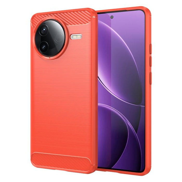 Caja de teléfono de TPU de fibra de carbono con textura cepillada, For Xiaomi 17T Pro 5G, For Xiaomi 17T 5G, For Xiaomi Poco X8 Pro Max 5G, For Xiaomi Poco X8 Pro 5G, For Xiaomi 17 Ultra, For Xiaomi 17 Pro Max, For Xiaomi 17 Pro, For Xiaomi 17         ...