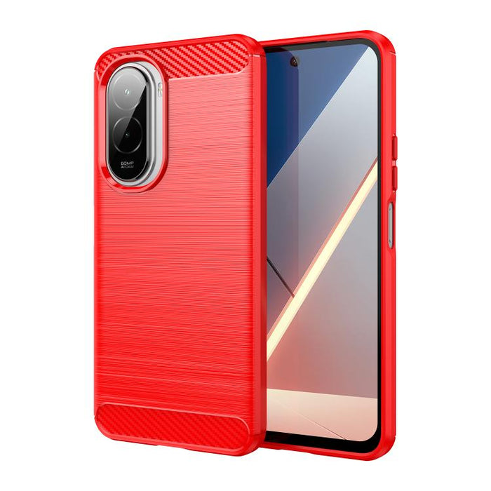 Caja de teléfono de TPU de fibra de carbono con textura cepillada, For Xiaomi 17T Pro 5G, For Xiaomi 17T 5G, For Xiaomi Poco X8 Pro Max 5G, For Xiaomi Poco X8 Pro 5G, For Xiaomi 17 Ultra, For Xiaomi 17 Pro Max, For Xiaomi 17 Pro, For Xiaomi 17         ...