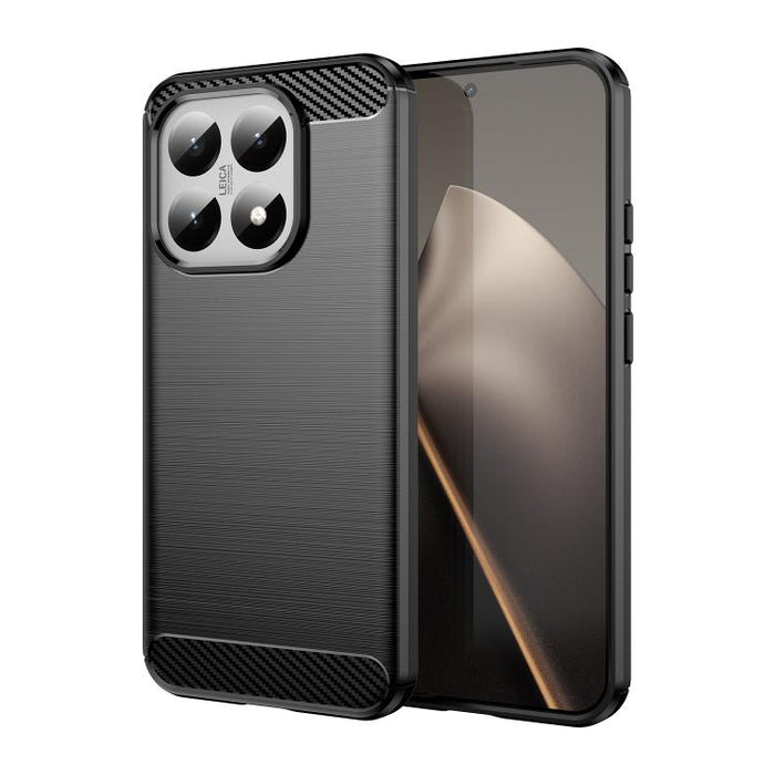 Caja de teléfono de TPU de fibra de carbono con textura cepillada, For Xiaomi 17T Pro 5G, For Xiaomi 17T 5G, For Xiaomi Poco X8 Pro Max 5G, For Xiaomi Poco X8 Pro 5G, For Xiaomi 17 Ultra, For Xiaomi 17 Pro Max, For Xiaomi 17 Pro, For Xiaomi 17         ...