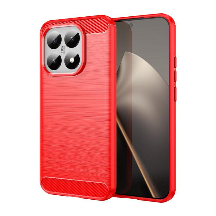 Caja de teléfono de TPU de fibra de carbono con textura cepillada, For Xiaomi 17T Pro 5G, For Xiaomi 17T 5G, For Xiaomi Poco X8 Pro Max 5G, For Xiaomi Poco X8 Pro 5G, For Xiaomi 17 Ultra, For Xiaomi 17 Pro Max, For Xiaomi 17 Pro, For Xiaomi 17         ...