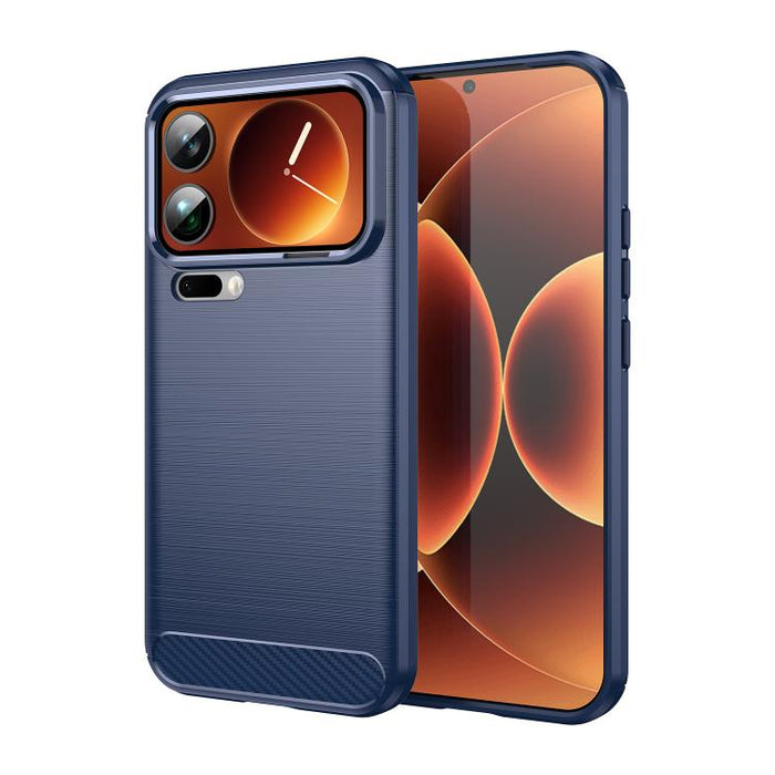 Caja de teléfono de TPU de fibra de carbono con textura cepillada, For Xiaomi 17T Pro 5G, For Xiaomi 17T 5G, For Xiaomi Poco X8 Pro Max 5G, For Xiaomi Poco X8 Pro 5G, For Xiaomi 17 Ultra, For Xiaomi 17 Pro Max, For Xiaomi 17 Pro, For Xiaomi 17         ...