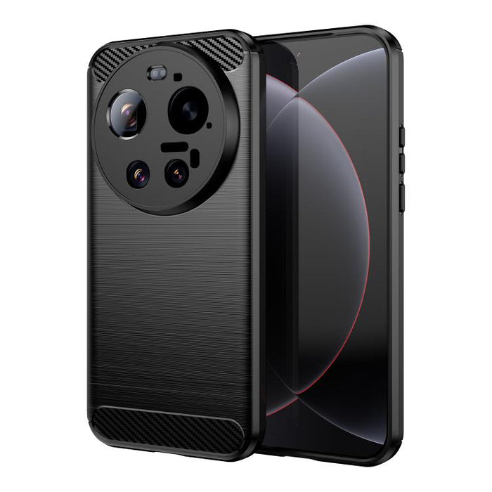Caja de teléfono de TPU de fibra de carbono con textura cepillada, For Xiaomi 17T Pro 5G, For Xiaomi 17T 5G, For Xiaomi Poco X8 Pro Max 5G, For Xiaomi Poco X8 Pro 5G, For Xiaomi 17 Ultra, For Xiaomi 17 Pro Max, For Xiaomi 17 Pro, For Xiaomi 17         ...