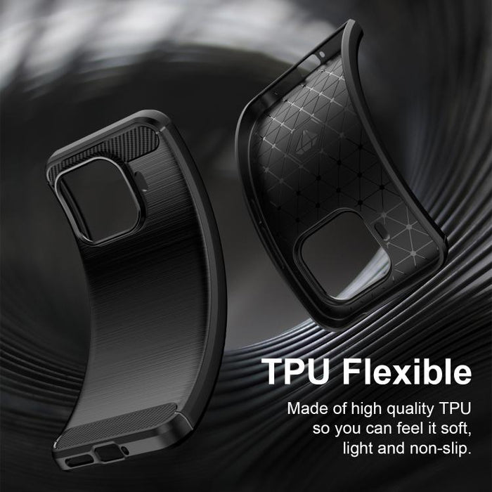 Caja de teléfono de TPU de fibra de carbono con textura cepillada, For Xiaomi 17T Pro 5G, For Xiaomi 17T 5G, For Xiaomi Poco X8 Pro Max 5G, For Xiaomi Poco X8 Pro 5G, For Xiaomi 17 Ultra, For Xiaomi 17 Pro Max, For Xiaomi 17 Pro, For Xiaomi 17         ...