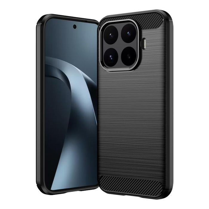 Caja de teléfono de TPU de fibra de carbono con textura cepillada, For Xiaomi 17T Pro 5G, For Xiaomi 17T 5G, For Xiaomi Poco X8 Pro Max 5G, For Xiaomi Poco X8 Pro 5G, For Xiaomi 17 Ultra, For Xiaomi 17 Pro Max, For Xiaomi 17 Pro, For Xiaomi 17         ...