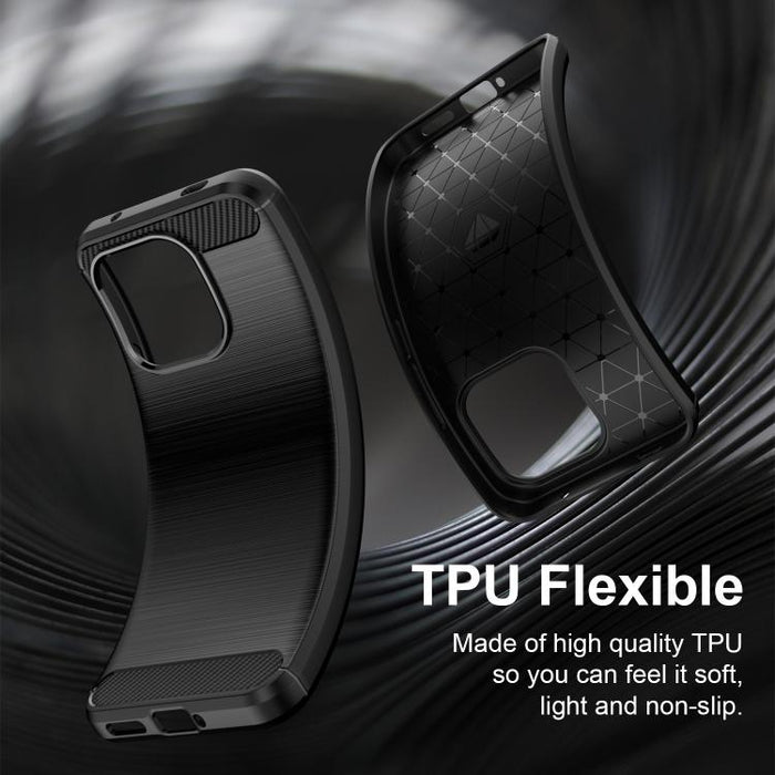 Caja de teléfono de TPU de fibra de carbono con textura cepillada, For Xiaomi 17T Pro 5G, For Xiaomi 17T 5G, For Xiaomi Poco X8 Pro Max 5G, For Xiaomi Poco X8 Pro 5G, For Xiaomi 17 Ultra, For Xiaomi 17 Pro Max, For Xiaomi 17 Pro, For Xiaomi 17         ...