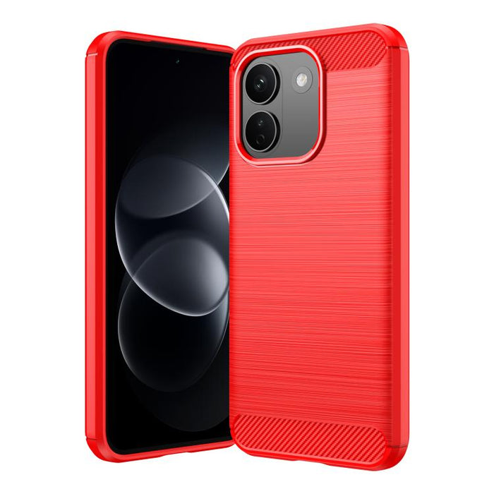 Caja de teléfono de TPU de fibra de carbono con textura cepillada, For Xiaomi 17T Pro 5G, For Xiaomi 17T 5G, For Xiaomi Poco X8 Pro Max 5G, For Xiaomi Poco X8 Pro 5G, For Xiaomi 17 Ultra, For Xiaomi 17 Pro Max, For Xiaomi 17 Pro, For Xiaomi 17         ...