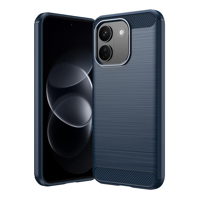 Caja de teléfono de TPU de fibra de carbono con textura cepillada, For Xiaomi 17T Pro 5G, For Xiaomi 17T 5G, For Xiaomi Poco X8 Pro Max 5G, For Xiaomi Poco X8 Pro 5G, For Xiaomi 17 Ultra, For Xiaomi 17 Pro Max, For Xiaomi 17 Pro, For Xiaomi 17         ...