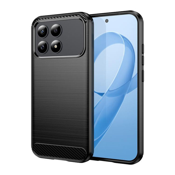 Caja de teléfono de TPU de fibra de carbono con textura cepillada, For Xiaomi 17T Pro 5G, For Xiaomi 17T 5G, For Xiaomi Poco X8 Pro Max 5G, For Xiaomi Poco X8 Pro 5G, For Xiaomi 17 Ultra, For Xiaomi 17 Pro Max, For Xiaomi 17 Pro, For Xiaomi 17         ...