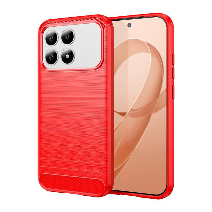 Caja de teléfono de TPU de fibra de carbono con textura cepillada, For Xiaomi 17T Pro 5G, For Xiaomi 17T 5G, For Xiaomi Poco X8 Pro Max 5G, For Xiaomi Poco X8 Pro 5G, For Xiaomi 17 Ultra, For Xiaomi 17 Pro Max, For Xiaomi 17 Pro, For Xiaomi 17         ...
