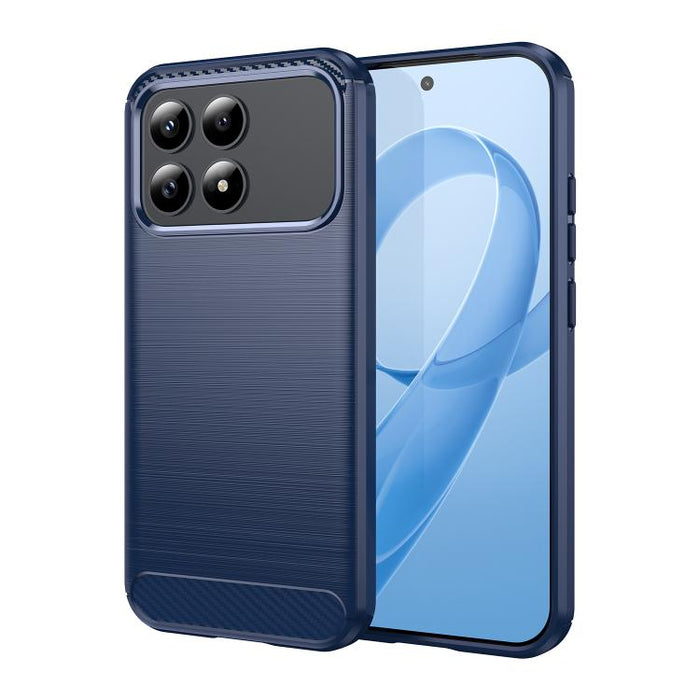 Caja de teléfono de TPU de fibra de carbono con textura cepillada, For Xiaomi 17T Pro 5G, For Xiaomi 17T 5G, For Xiaomi Poco X8 Pro Max 5G, For Xiaomi Poco X8 Pro 5G, For Xiaomi 17 Ultra, For Xiaomi 17 Pro Max, For Xiaomi 17 Pro, For Xiaomi 17         ...