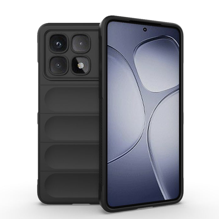 Funda para teléfono Magic Shield TPU + franela, For Redmi Note 14 Pro 5G, For Redmi 14C 4G Global, For Redmi K70 Ultra Global, For Redmi 13 4G Global