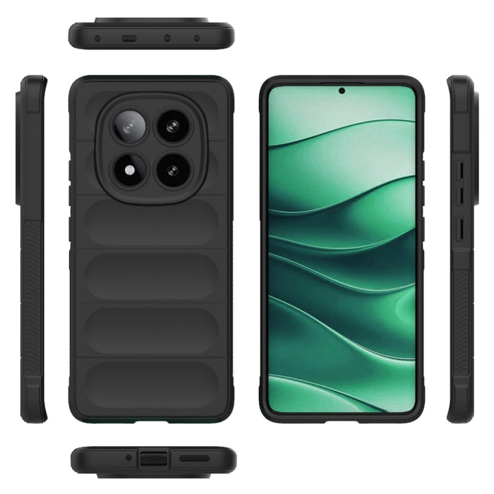 Funda para teléfono Magic Shield TPU + franela, For Redmi Note 14 Pro 5G, For Redmi 14C 4G Global, For Redmi K70 Ultra Global, For Redmi 13 4G Global