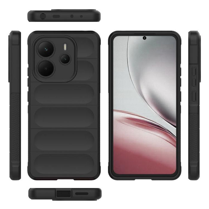 Funda para teléfono Magic Shield TPU + franela, For Redmi Note 14 Pro 5G, For Redmi 14C 4G Global, For Redmi K70 Ultra Global, For Redmi 13 4G Global