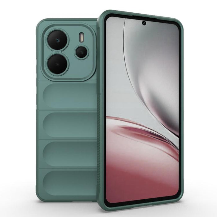 Funda para teléfono Magic Shield TPU + franela, For Redmi Note 14 Pro 5G, For Redmi 14C 4G Global, For Redmi K70 Ultra Global, For Redmi 13 4G Global