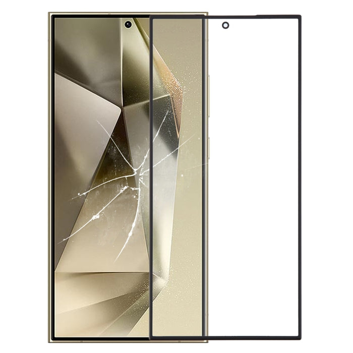 Lente de cristal exterior de pantalla frontal con adhesivo ópticamente transparente OCA