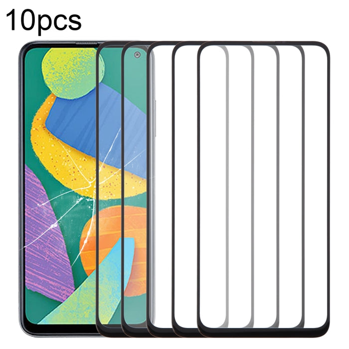 Lente de cristal exterior de pantalla frontal de 10 piezas con adhesivo ópticamente transparente OCA